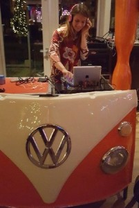 Retro jaren 70 hippies booth